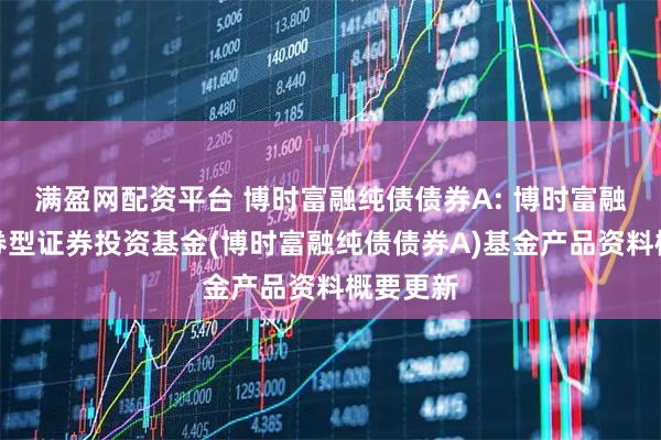 满盈网配资平台 博时富融纯债债券A: 博时富融纯债债券型证券投资基金(博时富融纯债债券A)基金产品资料概要更新
