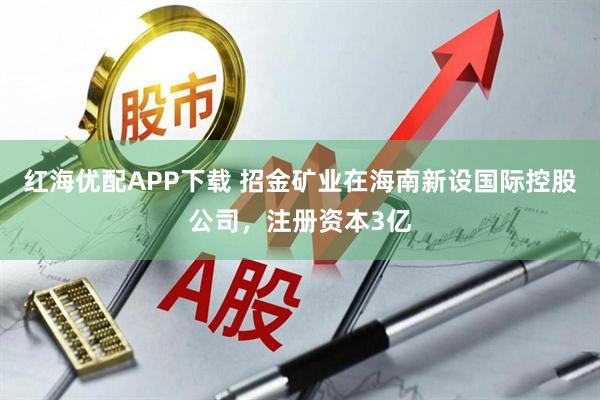 红海优配APP下载 招金矿业在海南新设国际控股公司，注册资本3亿